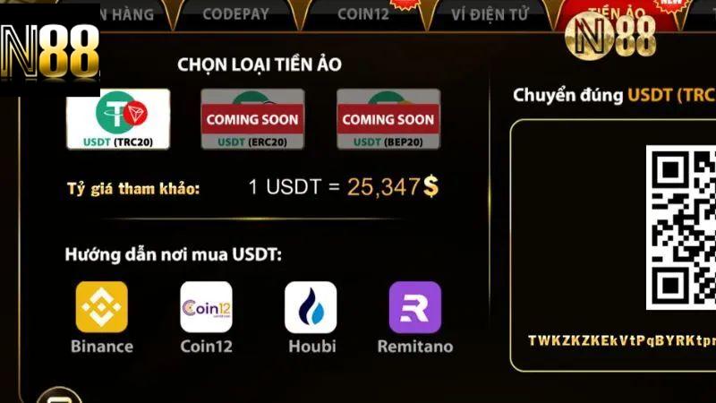 Những Lưu Ý Quan Trọng Khi Nạp Tiền N88